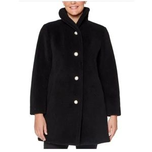 NWT Kate Spade Faux Fur Teddy Coat